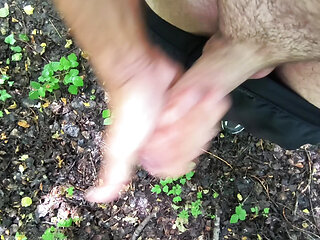 Cumshot in Nature