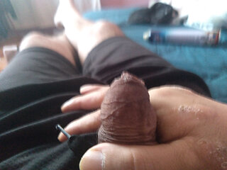 Look at my super cock, you're going to love it, sweet tooth.