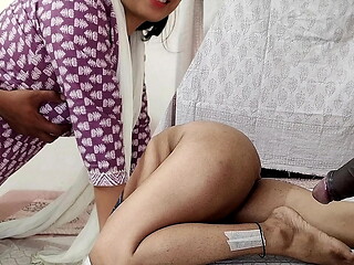 Village Sali Hard Fuck by Her Jija Ji, unsatisfied pussy thirst quenched Hindi Audio