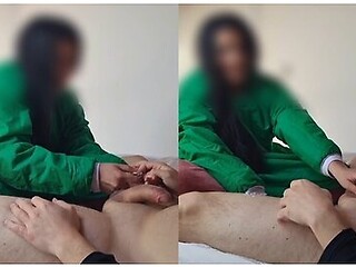 Mexican Beautician Works From Home With Naked And Satisfied Client