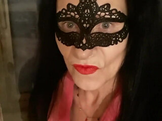 Standing on the Bare Chair in Front of the Window