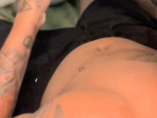 Using a Vibrator on My Cock and Nut!
