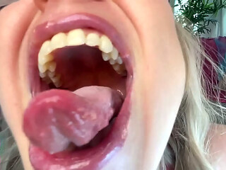 Swallowing My Meal Whole Full Size POV Vore