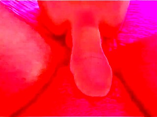 Juicy Pussy Masturbates on White Cock