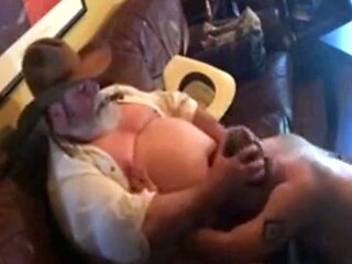 Cowboy Dad Blows Bear