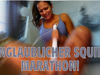 Incredible Squirt Marathon!