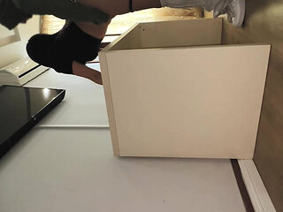 Hotel Manager Fucks Desperate Job Applicant in Interview Room