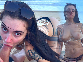 I Sucked a Stranger's Dick in Public on a Beach in Brazil