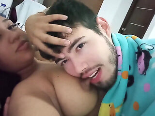 18 year old brunette big saggy tits from New York United States fucking her stepbrother's big dick visnbs