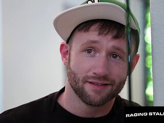 Bearded Jake Apton and Hairy Miles Fallon, College Best Friends, Flip Fuck with Raw Bareback P
