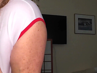 Nurse Step-mommy Helps Drain Your Aching Balls - 4K