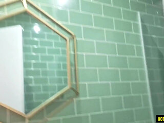 Risky Masturbation in a Hotel Room