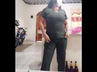 Cleaning Lady Does It to Pay for Her Studies! I Undress My Boss so That He Takes Care of My University Registration