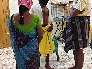 Nattamai and His Assistant Fucks the Innocent Housewife