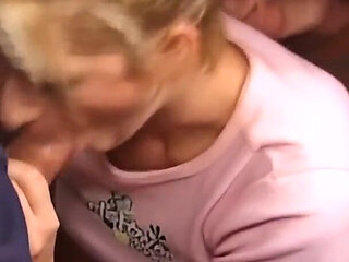 Young Woman Enjoys Penises