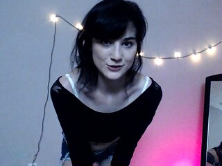 Amateur striptease and Solo masturbation