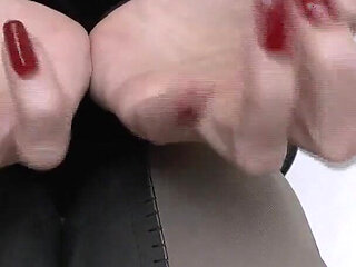 Exciting Long Red Fingernails, Ruined Orgasm, Lady Victoria Valente