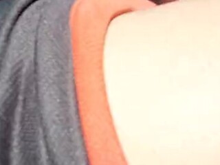 Hot Guy Driving and Moaning While Playing with His Cock in the Car