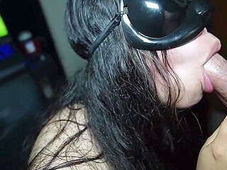 Stepdad Dont Be Shy, Ill Wear This Mask To Cheer You Up. Bitch Stepdaughter Gives Me A Blowjob. Facial