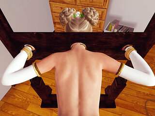 Animation of Elf Princess Diana - Doggystyle Sex, Close-Up Views in Prone Bone, and Creampie in Missionary Press Pose 3D Hentai