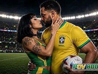 Hexa's hot massage turns into a kinky fuck session.