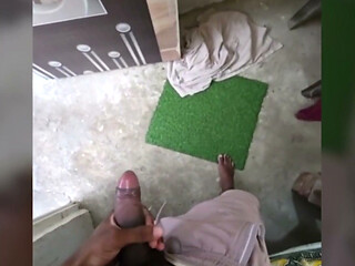 Walking and Jerking my penis around the room