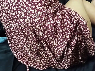 Young Stepbrother Fucks Horny Asian MILF With Big Natural Tits - Viral Creampie