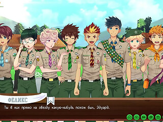Game: Friends Camp, Way 2, Episode 34 - Building in the camp (Russian voiceover)