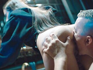 Seductive Steve Q and Milan Cheek at time freeze clip