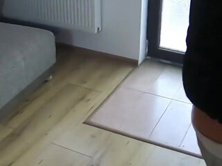 Milfycalla Very Shiny Leggins and a Lot of Cum on New Puffy Downjacket