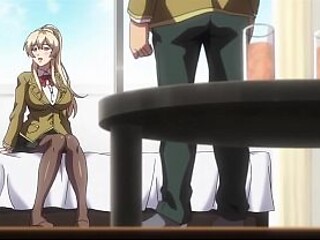 Hentai teen bangs his crush with a naughty grin