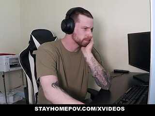 Teamskeet - quarantine hot fat titty lady (Harlowe Blue) hardcore her friend