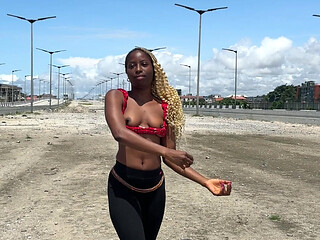 My Stepdaddy Asked Me to Show off My Naked Body in Public as Punishment for Being a Bad Girl.
