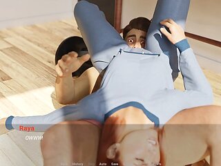 Milf Alita4k in a sexy animated game adventure featuring a seductive mother figure