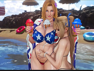 Lara Croft Gets Her Ass Fucked, Bald Pussy Chell Fucks the Cube, Petite Marie Motorboats America
