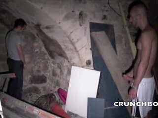 Adam fucked by Enzo in discret basement