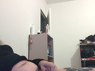 I lock up my patetic swatter's cock