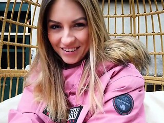 Horny Blonde In Solo Masturbation