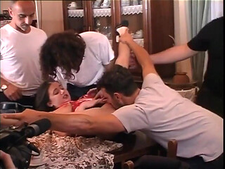 Licking fucking fingering orgy party
