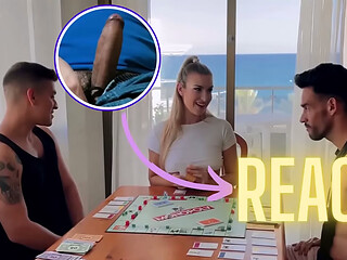 React: 2 Big cocks fucked hard me to pay my debts in Monopoly
