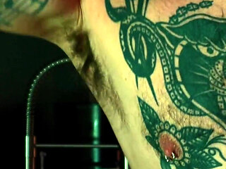 Kinky Tattooed Cum