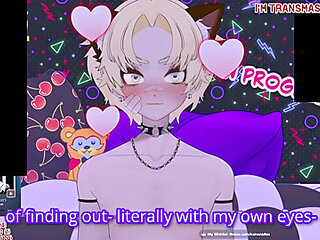 Live 2d Comeback For Vtuber Kainenbitez With Cat Boy And Car Toon