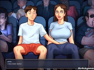Summertime Saga I Fingured My Stepsister in the Movie and She Just Had a Great Orgasm