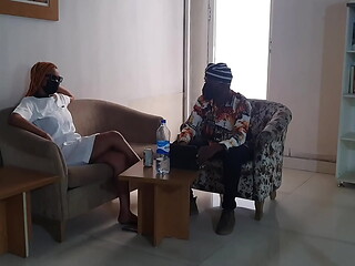 Ebony nurse sex the interviewer just because of promotion