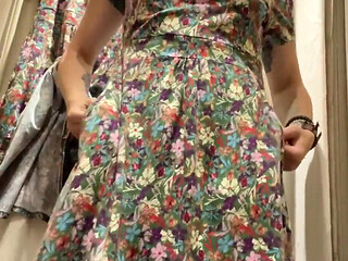 Getting Naked to Try on New Dresses in Public!