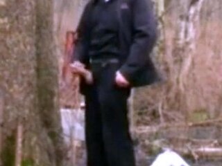 Lonely Daddy Strokes it Outside