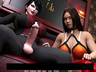 Luna Sucking Shemale Boss Huge Cock And Cum Swallows In Office