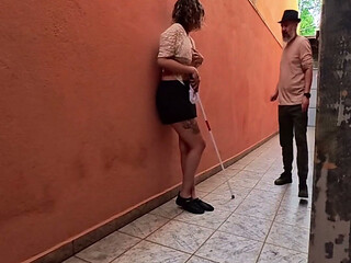 Playing with a Blind Girl in the Magic Alley