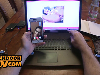 POV - Cum sucking cock whore Cindy Loarn does anal