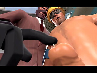 TF2 Enemy Spy'_s Helping Hand x Engineer Player